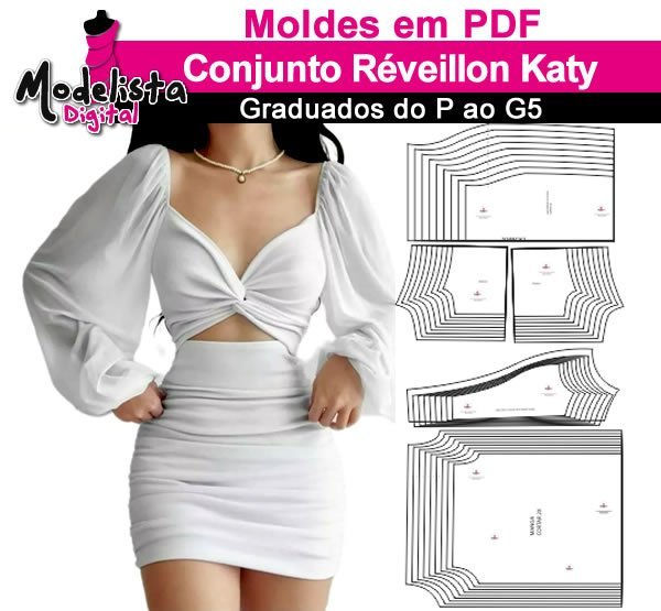 Conjunto Réveillon Katy