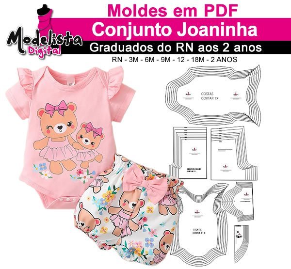 Conjunto Joaninha