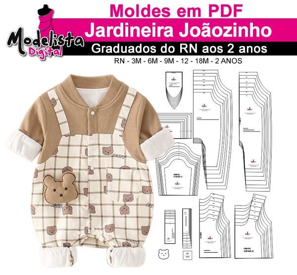 Jardineira Joãozinho